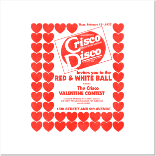 Defunct Crisco Disco Valentines 70s 80s Gay Nightclub NYC Posters and Art